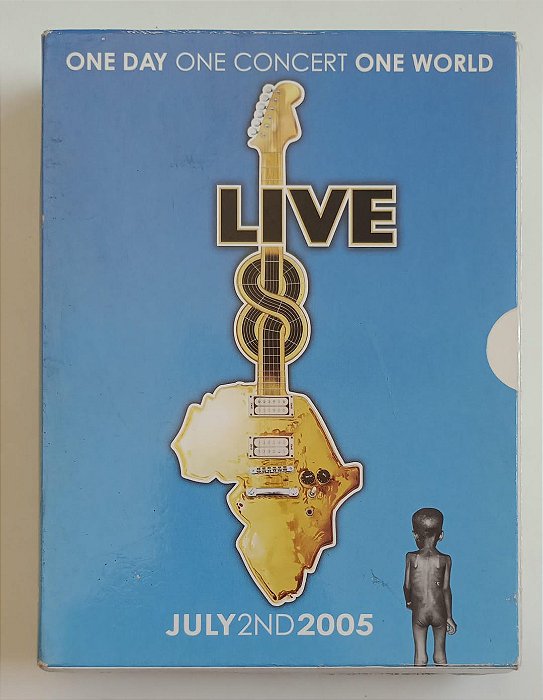 Dvd Live Aid 2005 [box 4 Dvds] Editora [usado]