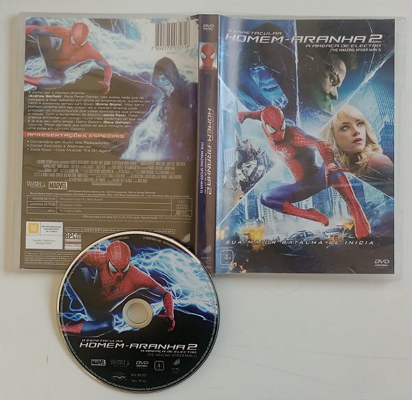 Dvd o Espetacular Homem-aranha 2 Editora Marc Webb [usado]
