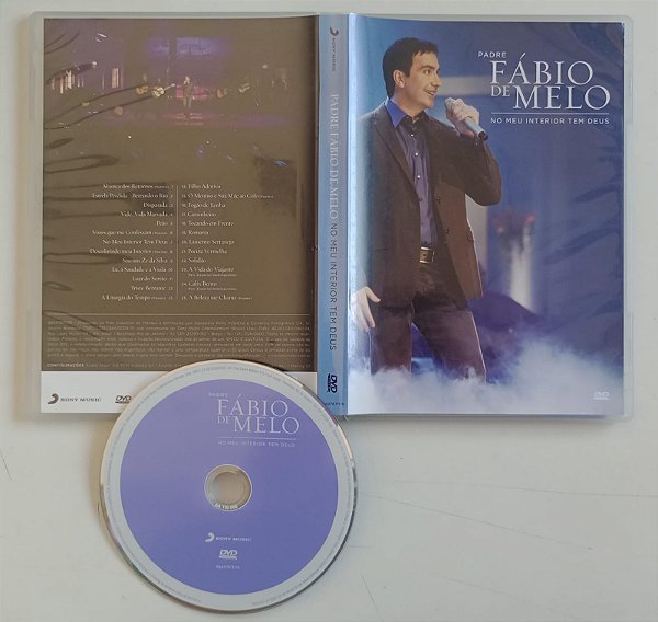 Dvd Padre Fábio de Melo - no Meu Interior Tem Deus Editora [usado]
