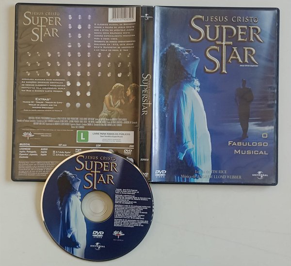 Dvd Jesus Cristo Super Star Editora Gale Edwards [seminovo]