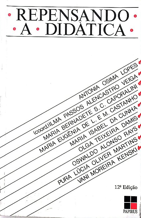 Livro Repensando a Didática Autor Vários (1996) [usado]