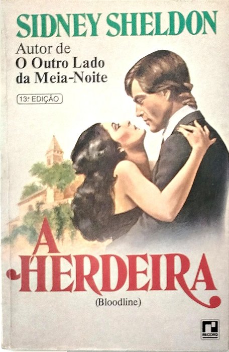 Livro a Herdeira Autor Sheldon, Sidney [usado]