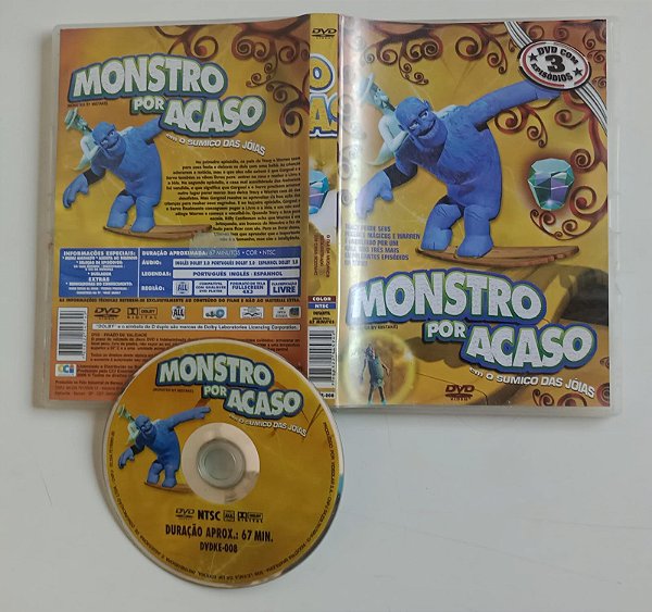 Dvd Monstro por Acaso Editora [usado]
