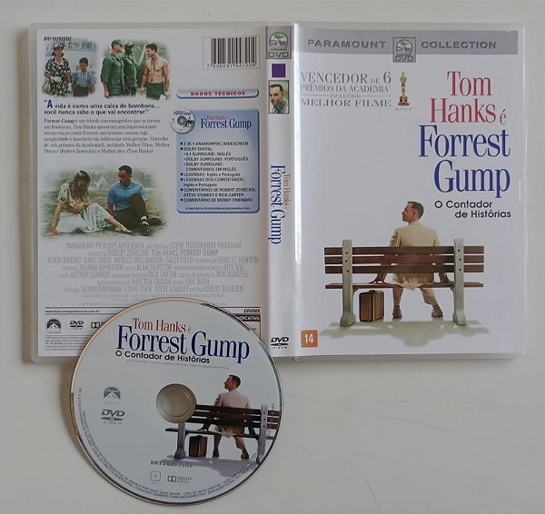 Dvd Forrest Gump Editora Robert Ziemeckis [usado]