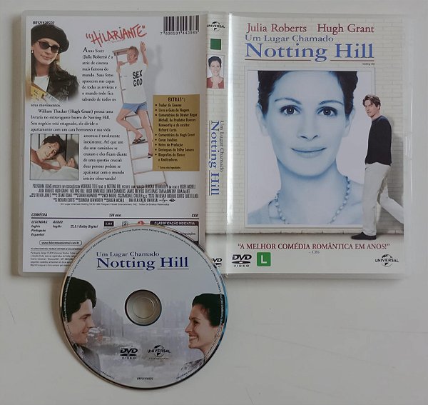 Dvd um Lugar Chamado Notting Hill Editora Roger Michell [seminovo]