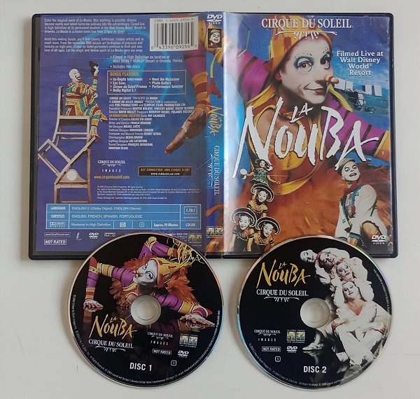 Dvd La Nouba - Cirque Du Soleil Editora David Mallet [usado]