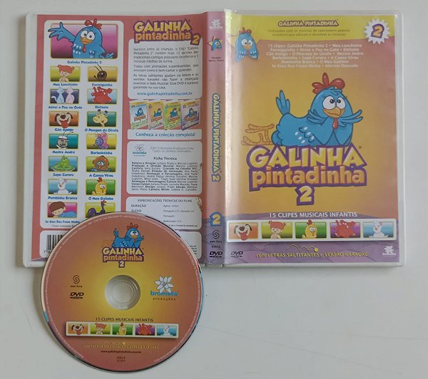 Dvd Galinha Pintadinha 2 Editora Juliano Prado [usado]