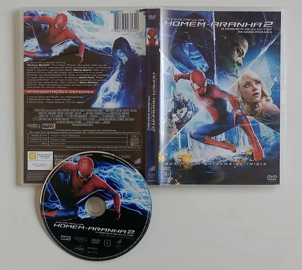 Dvd o Espetacular Homem-aranha 2 Editora Marc Webb [usado]