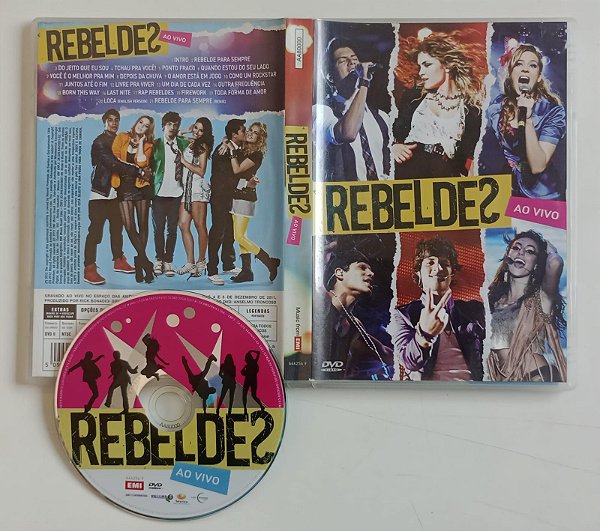 Dvd Rebelde 2 - ao Vivo Editora [usado]