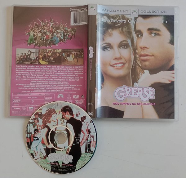 Dvd Greage - nos Tempos do Brilhantina Editora Randal Kleiser [usado]