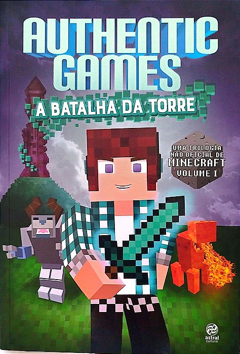 Livro a Batalha da Torre - Authentic Games Autor Túlio, Marco (2016) [seminovo]