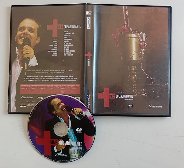 Dvd André Valadão - Mais que Abundante Editora André Espindola [usado]