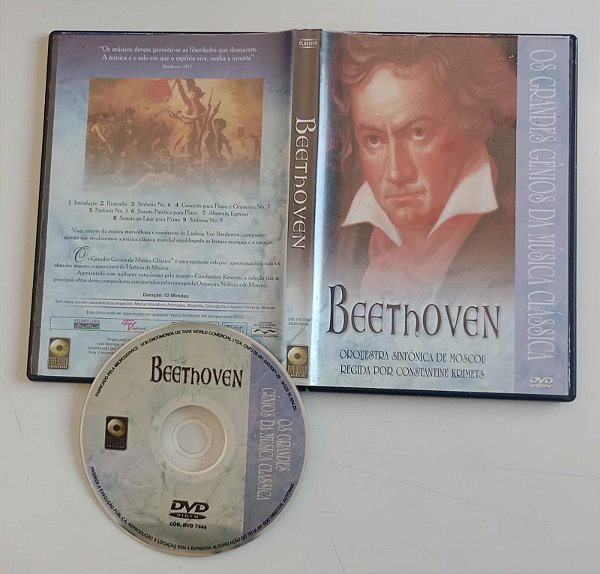 Dvd Beethoven - Orquestra Sinfônica de Moscou Editora [usado]