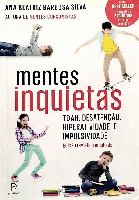 Livro Mentes Inquietas Autor Silva, Ana Beatriz Barbosa (2014) [usado]