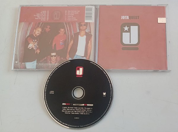 Cd Discotecagem Pop Variada Interprete Jota Quest [usado]