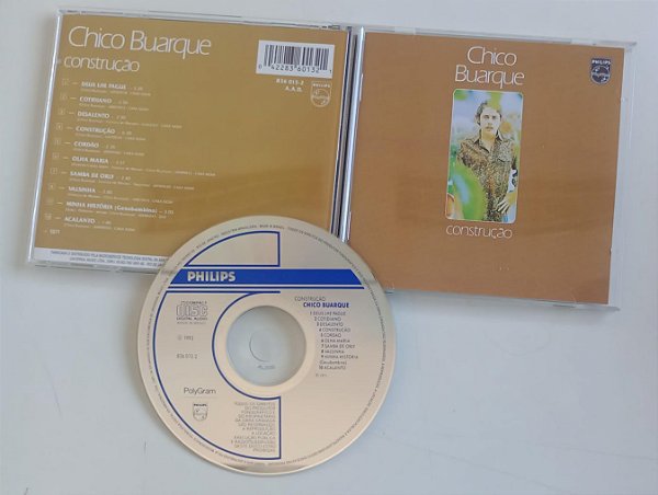 Cd Construção Interprete Chico Buarque (1993) [seminovo]