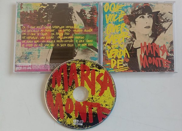 Cd o que Você Quer Saber de Verdade Interprete Marisa Monte (2011) [seminovo]