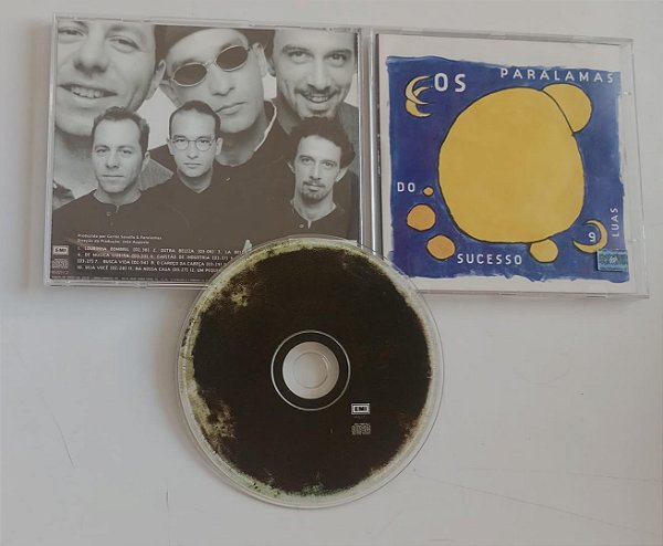 Cd 9 Luas Interprete os Paralamas do Sucesso (1996) [usado]
