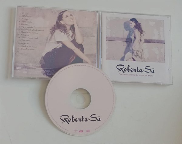 Cd que Belo Estranho Dia Pra Se Ter Alegria Interprete Roberta Sá [usado]