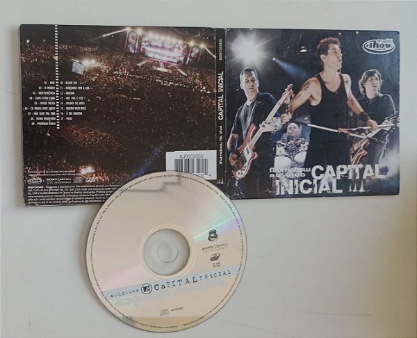 Cd Multishow ao Vivo Interprete Capital Inicial (2003) [usado]
