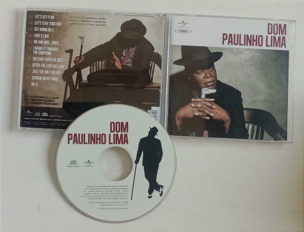 Cd Dom Paulinho Lima (álbum 2014) Interprete Dom Paulinho Lima (2014) [seminovo]