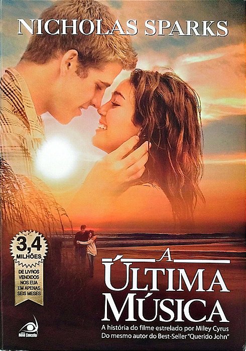 Livro a Última Música Autor Sparks, Nicholas (2010) [seminovo]