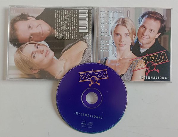 Cd Zazá - Trilha Internacional Interprete Vários Artistas (1997) [usado]