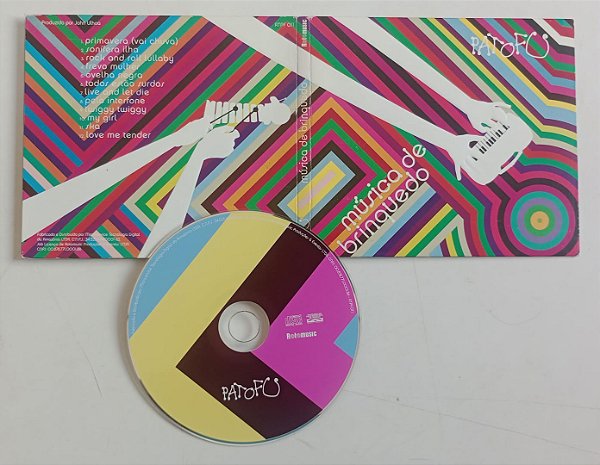 Cd Música de Brinquedo Interprete Pato Fu [usado]