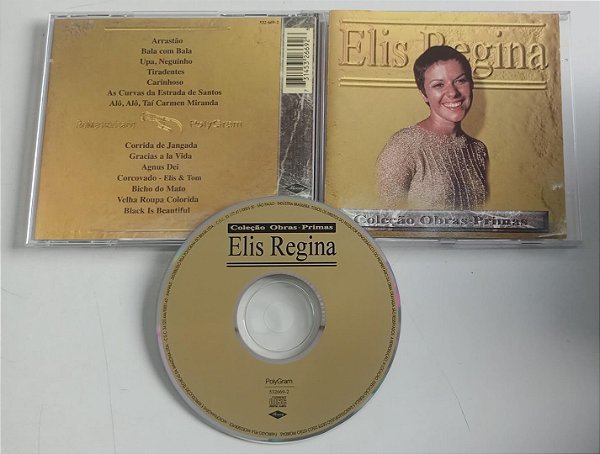 Cd Coleção Obras-primas Interprete Elis Regina [usado]