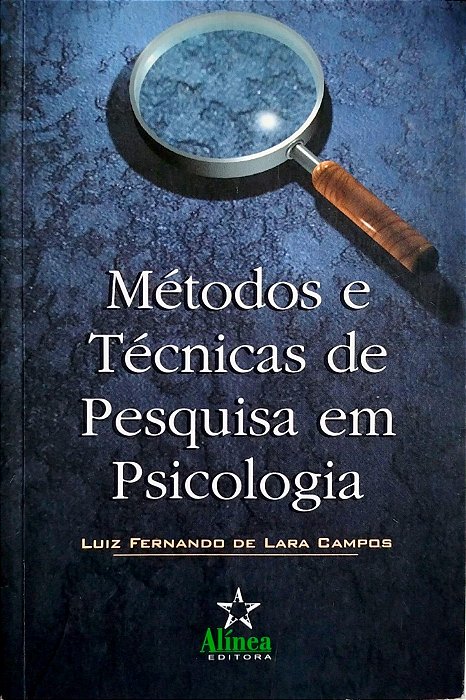 Livro Método e Técnicas de Pesquisa em Psicologia Autor Campos, Luiz Fernando de Lara (2001) [usado]