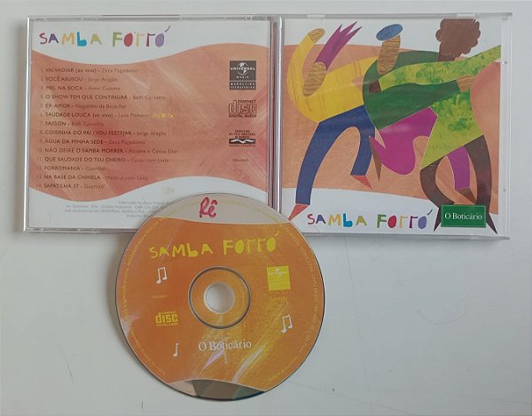 Cd Samba Forró - Coleção Todos os Sons Interprete Vários Artistas (2002) [usado]