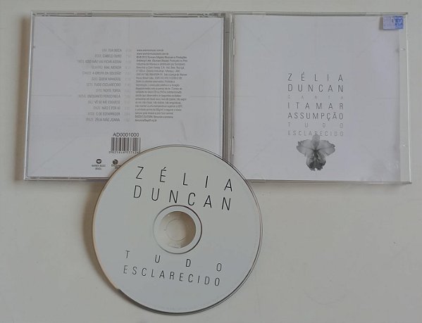Cd Zélia Duncan Canta Itamar Assumpção Interprete Zélia Duncan [usado]