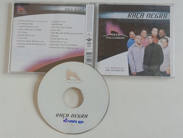 Cd Novo Millennium - Coletânea Interprete Raça Negra (2005) [usado]