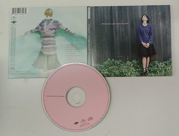 Cd pelo Sabor do Gesto Interprete Zélia Duncan (2009) [usado]