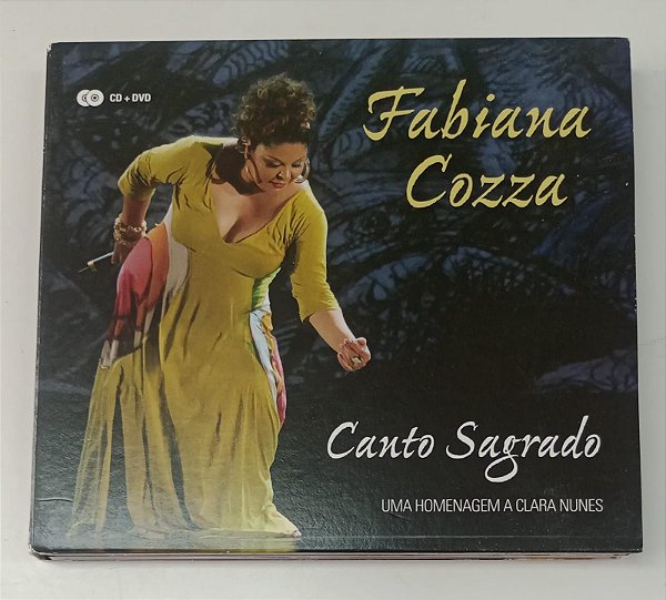Cd Canto Sagrado - Uma Homenagem a Clara Nunes Interprete Fabiana Cozza [usado]