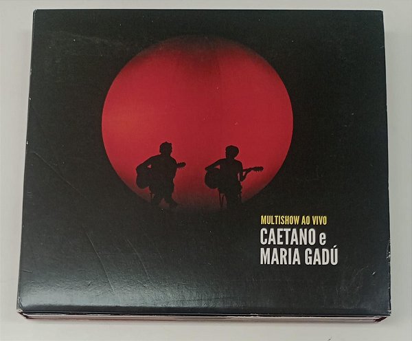 Cd Multishow ao Vivo Interprete Caetano Veloso e Maria Gadú (2011) [usado]