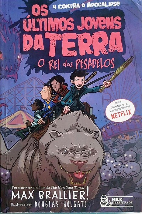 Livro o Rei dos Pesadelos - os Últimos Jovens da Terra Autor Brallier, Max (2020) [seminovo]