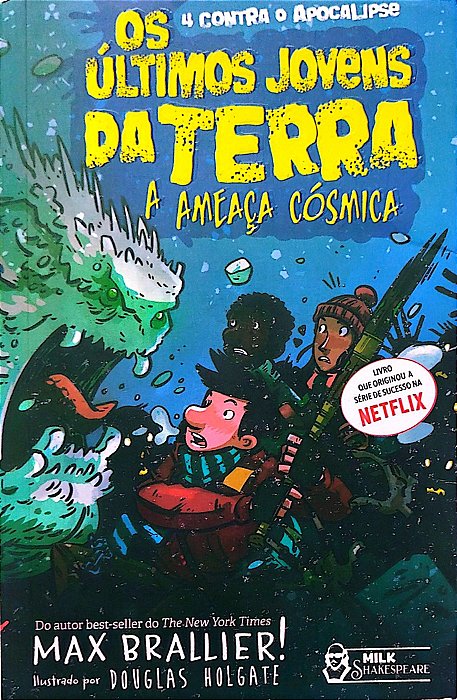 Livro a Ameaça Cósmica - os Últimos Jovens da Terra Autor Brallier, Max (2020) [seminovo]