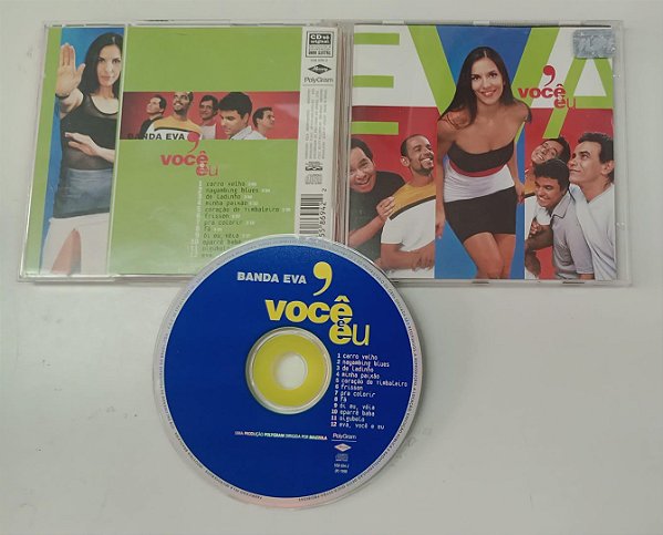 Cd Você e Eu Interprete Banda Eva (1998) [usado]