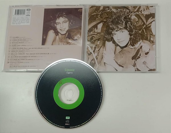 Cd Cigarra Interprete Simone [usado]