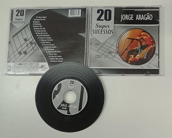 Cd 20 Super Sucessos Interprete Jorge Aragão [seminovo]