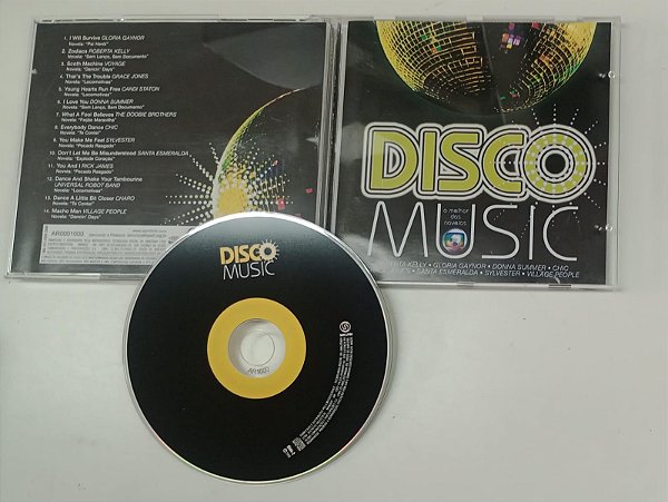 Cd Disco Music - o Melhor das Novelas Interprete Vários Artistas (2006) [usado]
