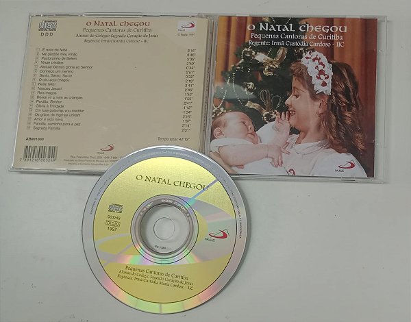 Cd o Natal Chegou Interprete Irmã Custódia Cardoso e Coral Infantil (1997) [seminovo]