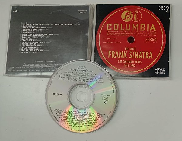 Cd The Voice / Columbia Years 1943 - 1952 [disco 2] Interprete Frank Sinatra [usado]