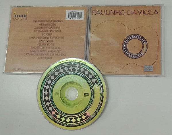 Cd Remasterizado em Abbey Road - Paulinho da Viola Interprete Paulinho da Viola [usado]