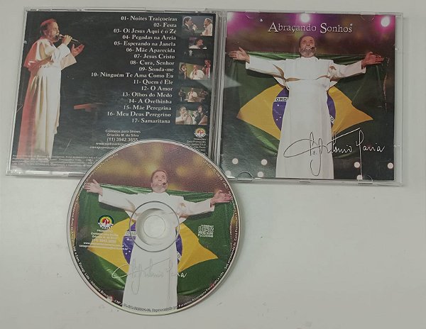 Cd Abraçando Sonhos Interprete Padre Antonio Maria [usado]