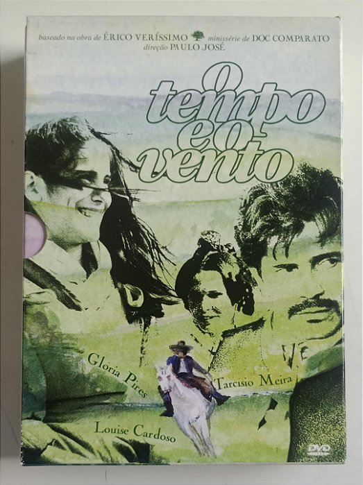 Dvd o Tempo e o Vento [box 2 Dvds] Editora Paulo José [usado]