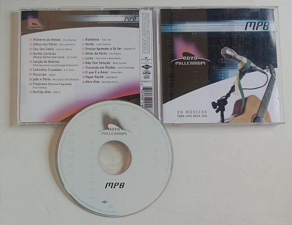 Cd Mpb - Coletânea Novo Millennium Interprete Vários Artistas (2005) [seminovo]
