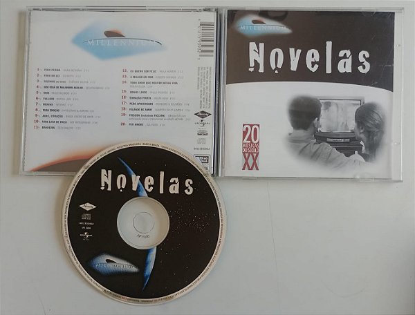 Cd Novelas - Millennium Interprete Vários Artistas (2000) [usado]