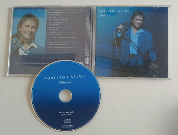 Cd Duetos - Roberto Carlos Interprete Roberto Carlos [usado]